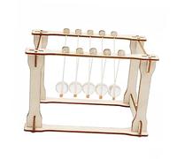 BESPORTBLE Pendule de Newton DIY pour Garçon et Filles Jouet Éducatif Scientifique Kit d'Expérimentation Physique Décoration de Bureau Apprentissage Interactif