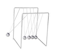 BESPORTBLE Pendule Newton Carré Acier Inoxydable Décoration Bureau Maison Modèle Dexpérience et pour Apprentissage Physique