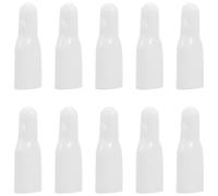 BESPORTBLE Perles de Queue de Parapluie Droites Beige Clair 10 Pièces Accessoires de Remplacement pour Parapluie Droit et Parasol d'Extérieur Décoration Solide et Compatible