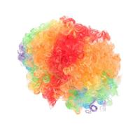 BESPORTBLE Perruque Arc-ciel Décorative Perruque de Clown Résistante Accessoire de Coiffure pour Fête et Carnaval