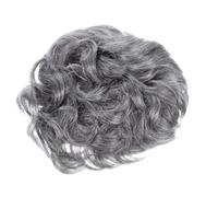 BESPORTBLE Perruque Blanche Courte Bou Pour Femme Postiche Réaliste Pour Halloween Théâtre Ou Cosplay Perruque Grise Facile à Coiffer Entretenir
