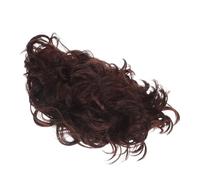 BESPORTBLE Perruque courte pour homme Halloween : postiche afro bouclé funky pour cosplay et événements costumés - Perruque courte bouclée naturelle pour homme, idéale pour le travail et le