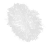 BESPORTBLE Perruque Déguisement Vieil Homme Garçon Fille Blanche Fluffy Confortable pour Costume Scientifique Carnaval Halloween