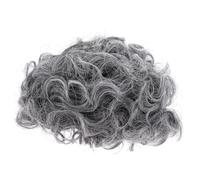 BESPORTBLE Perruque Grise Old Lady pour Femmes et Hommes Accessoire de Costume Cosplay Synthétique pour Fête et Scène Perruque Amusante et Réaliste pour Déguisement