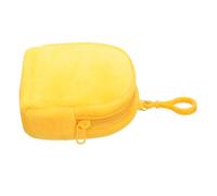 BESPORTBLE Petit Porte-Monnaie Peluche Porte-clés Jaune, Petit Paquet Mignon Garçon et Filles, Pochette Rangement Voyage Pochettes Organisateur Câbles, Présent Fille, Accessoire Pratique Compacte