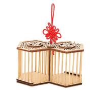 BESPORTBLE Petite Cage de Cricket pour Garçons Et Filles Boîte Portable à Double Couvercle pour Une Conservation en Toute Sécurité