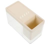 BESPORTBLE Petite Écologie Aquarium Transparent pour Poissons Et Tortues Décoration De Bureau Et Maison Design Chic Et Pratique Capacité De Résistance Aux Chocs pour Embellissement