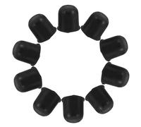 BESPORTBLE Pièces d'Assemblage pour Roller Skates 10 Pièces, Butées Amortissantes en Plastique, Compatible Quad et Inline, Accessoires pour Pratique en Extérieur