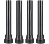 BESPORTBLE Pièces de Rechange pour Pieds de Trampoline - 4 Pièces avec Patins en Caoutchouc, Tubes en Acier Inoxydable, Compatibilité Universelle avec La Toile de Saut, Housses de Protection