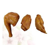 BESPORTBLE Pilon de Poulet Aile de Poulet et Taille Petite Éducatif et Accessoire Photo Réaliste pour Décoration Intérieure