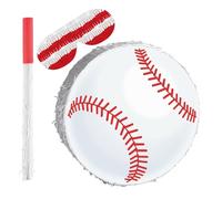 BESPORTBLE Piñata Baseball en Carton avec Bâtonnet Robuste et Masque Yeux Décoration Anniversaire Garçon Thème du Sport Interactif à Suspendre Kit Complet pour Fête Sportive