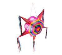 BESPORTBLE Piñata Étoile Pliable 3D en Papier Coloré Décoration Suspendue pour Fête d'Anniversaire Accessoire de Jeu et Fournitures de Fête 1 Pièce pour Animation Enfantine