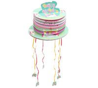 BESPORTBLE Pinata Licorne à Tirage pour Garçon Fille Décoration de Fête Amusante pour Anniversaire Carnaval et Festivals