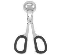 BESPORTBLE Pince à Boulettes de Viande en Acier Inoxydable Petite Taille Noire Poignée Antidérapante en Plastique Outil Cuisine Hygiénique pour Former Boulettes Moule à Viande Pratique