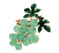 BESPORTBLE Pince à Foulard Clip Anneau Foulard Broche De Perle De Feuille Épingles Décoratives Broches Pour Femmes Broches En Strass Broches Et Épingles Pour Femmes Exercice D'imitation Green