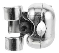 BESPORTBLE Pince pour Bras de Cymbale en Métal Argenté Multi-fonction Compacte, Accessoire Batterie pour Musiciens, Clip de Tom et Clip de Batterie Robuste