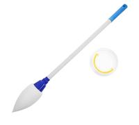 BESPORTBLE Pinceau de Calligraphie pour Grosse Échelle, Brosse à Eau en Plastique et Éponge, avec Seau à Eau Télescopique, pour Écriture au Sol en Plein Air, Personnes de Couleur Aléatoire