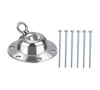 BESPORTBLE Piquet pour Chien Robuste Rotatif Antirouille pour Jardin et Camping Fixation Stable pour Attacher Laisse Extérieur