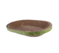 BESPORTBLE Planche À Gratter pour Chat Nid Bol Jouet Dintérieur pour Chat Grattoirs en Papier Ondulé pour Chats Jaune-Vert Mini
