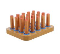 BESPORTBLE Planche Bois pour Rééducation des Doigts Outil de Renforcement et Coordination Main Œil Manuel pour Musiciens Grimpeurs et Patients Réhabilitation