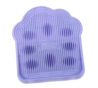 BESPORTBLE Planche d'étirement de fitness plate-forme de pied incliné équipement d'exercice de cheville planche à veau pour jambes plastique polypropylène Violet