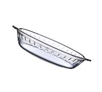 BESPORTBLE Plaque de Cuisson en Verre Trempé 7 Pouces Transparente Résistante à la Chaleur Jusqu’À 300℃ Plat Rond pour Micro-Ondes et Four Vaisselle Domestique Polyvalente Plaque de Gril