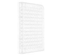 BESPORTBLE Plaque de culture cellulaire plastique blanc 2 pcs 96 puits avec couvercle pour culture bactérienne en laboratoire