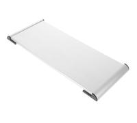 BESPORTBLE Plaque de Porte Nominative Plaque Signalétique Simple et Rustique en Alliage D'aluminium Argenté pour Nouvel An pour Bureau, pour Café