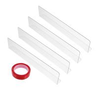 BESPORTBLE Plaque De Protection Transparente des Bords De Fenêtre 4 Pièces Abs Transparent Protection De Fenêtre en Pet Couvercle De Protection des Bords De Fenêtre en Pet