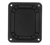 BESPORTBLE Plaque Vibrante Rectangulaire pour Caisson de Basse Voiture Membrane de Vibration Passive en Fer Accessoire Radiateur Passif pour Haut-Parleur de Basses Diaphragme Auxiliaire