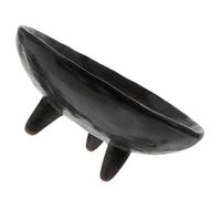 BESPORTBLE Plateau à Fruits Céramique avec Pied Élégant Porte-dessert et Support Collations Bol Stable et Léger pour Service de Fruits et Snacks Assiette de Service Exquise pour Cuisine et