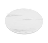 BESPORTBLE Plateau de Table Rond 40 cm diamètre Panneau Haute densité 1,6 cm épaisseur Bords arrondis pour Bureau, Balcon, Chambre, thème décoratif varié et Table d'appoint
