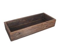 BESPORTBLE Plateau Décoratif en Bois Rustique Polyvalent pour Lampe en Bocal, Accessoire de Service Antidérapant pour Plateau de Table Basse Lors de Rassemblements