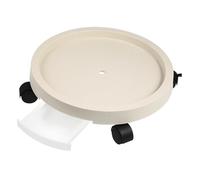 BESPORTBLE Plateau D'Égouttage en Plastique Épais Support pour Plantes Chariot À roulettes Jardinière d'angle Mobile Palette pour Plantes Artificielles Plateau À roulettes pour