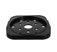 BESPORTBLE Plateau pour Bouteille de Gaz Noir en PP, Support Stable | Propane Tank et Gas Tank, Installation Facile, Réduit les Frottements, Base Pratique pour Rangement