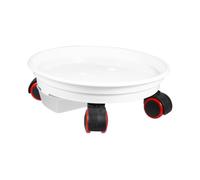 BESPORTBLE Plateau pour Pot De Fleurs Soucoupe Amovible Support à roulettes pour Pot De Fleurs Plateau à roulettes
