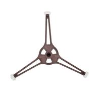 BESPORTBLE Plateau Tournant pour Micro-ondes Support 13 Cm Plastique Résistant Haute Température Triple Pied Remplacement Solide Cuisson Maison