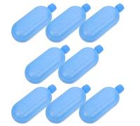 BESPORTBLE Poches de Glace Réutilisables 8pcs pour Ventilateur de Refroidissement, Blocs de Congélation Rechargeables en PE, Portable et Léger pour Maison et Voyage
