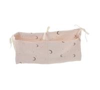 BESPORTBLE Pochette de Rangement Suspendue pour Lit Organiseur pour Berceau et Poussette Design Double Couche