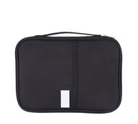 BESPORTBLE Pochette Passeport Imperméable Noire Taille L en Tissu