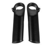BESPORTBLE Poignée auxiliaire vélo en Alliage Aluminium Durable, Extension Guidon VTT Universelle, Accessoire Pratique pour Mountain Bike et vélo Pliant, Noir, Paire
