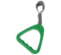 BESPORTBLE Poignée D'assistance Triangulaire Verte pour Bus et Métro, Anneau de Poignée Robuste pour Véhicule, Accessoire de Soutien Sécurisé pour Personnes Âgées, Usage Transport Public