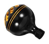 BESPORTBLE Poignée de Moulinet Alliage Aluminium Légère Poignée Sphérique Ergonomique Antidérapante pour Moulinets Spinning et Baitcasting Remplacement Noir