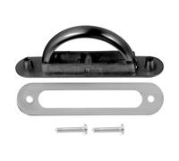 BESPORTBLE Poignée de Porte Encastrée, Alliage D’aluminium Moderne | Surface Lisse, Fixation Affleurante, Style Minimaliste, Adaptée aux Portes D’armoire, Dressing, la Cuisine et Logement