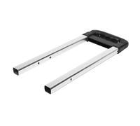 BESPORTBLE Poignée Télescopique pour Chariot à Dos en Alliage Haute Résistance, Tige Extensible Réglable, Accessoire pour Garçon Et Filles, Usage Scolaire - Bleu Simple