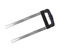 BESPORTBLE Poignée Télescopique pour Chariot De Paquet à Dos Alliage Robuste Réglable en Hauteur pour Garçon Et Filles Usage Scolaire Tige Stable Bleue Simple