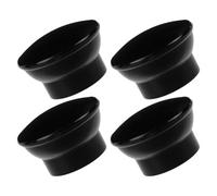 BESPORTBLE Poignées de Remplacement Installation Facile et Nettoyage Simple 4pcs Noir en Plastique et Métal pour Couvercle de Théière à Sifflet pour Accessoires de Bouilloire