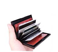 BESPORTBLE Porte-Cartes de Crédit Acier Inoxydable Portefeuille Antivol et Anti-démagnétisation pour Homme