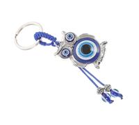 BESPORTBLE porte-clés hibou porte clé -s de mode -s oeil turc - chouette Charme de Anneaux chaîne - mauvais œil Alliage zinc