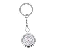 BESPORTBLE Porte-clés Montre Regardez Regarder Les Femmes Montre Gousset Infirmières De Poche Médicale Médicale Paramédicale Porte-clés Silver Quartz